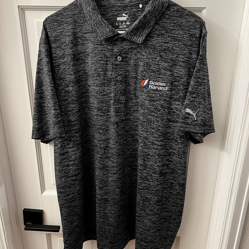Puma Men's Charcoal Golf Shirt